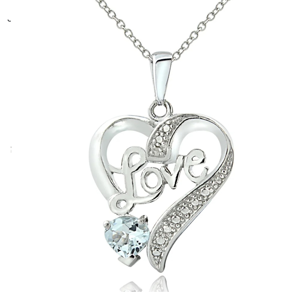 Sterling Silver/AUTHENTIC diamonds necklace